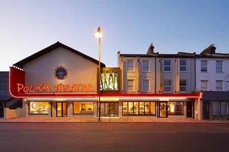 Polka Theatre Exterior Shot