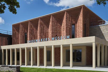 An exterior of the Shoemakers Museum