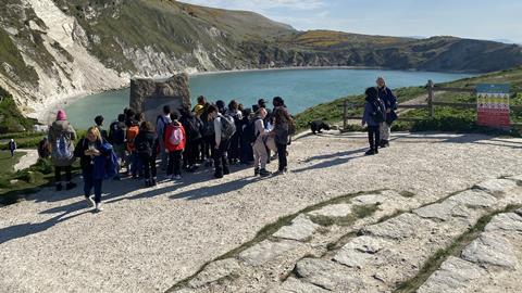 Giles Brook at Lulworth Cove