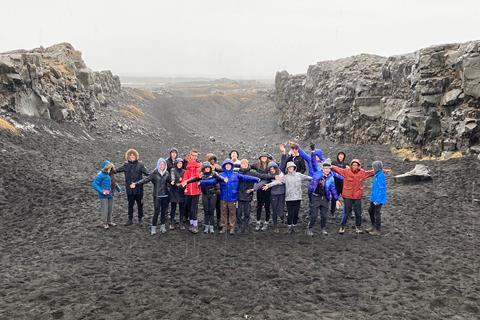 Bablake School's trip to Iceland