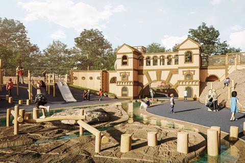 Blenheim Palace adventure playground