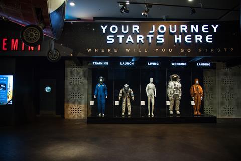 National Space Centre exhibition gallery