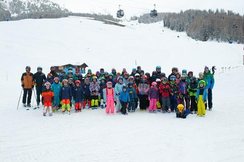 School ski trip