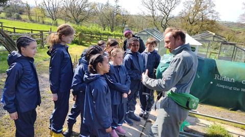 Kelvin Grove Primary School students taking part in a Farms for City Children residential