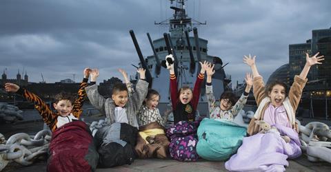 HMS Belfast, Kip in a Ship