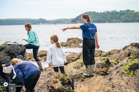 Rockpooling via the National Marine Aquarium, Plymouth