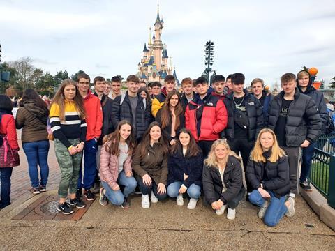 Queen Elizabeth’s Grammar School's trip to Disneyland Paris