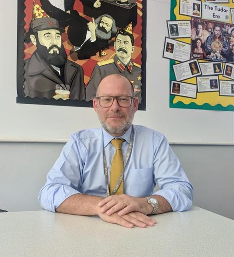 Dave Cook, teacher at Tendring Technology College