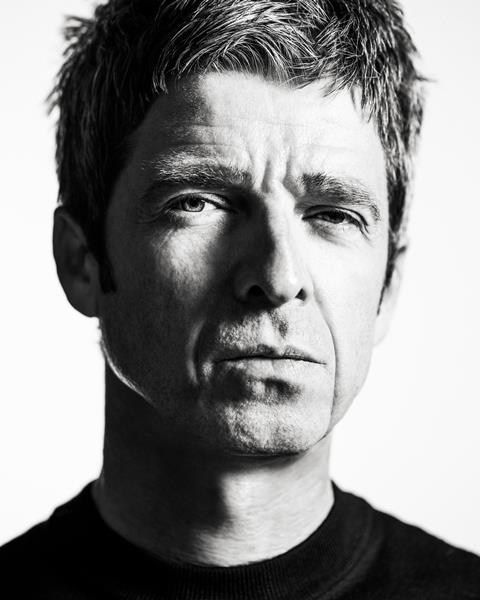 Portrait of Noel Gallagher by Zoë Law