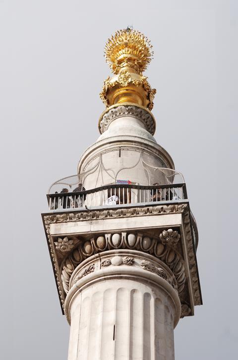 Monument to the Great Fire of London 