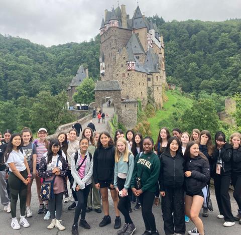 Southend High School for Girls year 8 Rhineland trip