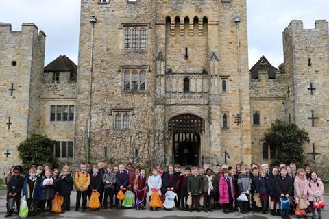 Hever Castle school visit 