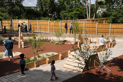 New play area at Horniman Museum and Gardens