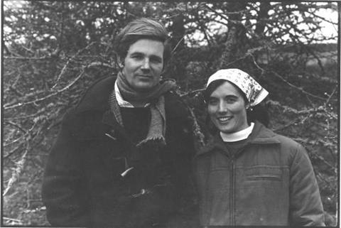 Farms for City Children founders Clare and Michael Morpurgo in 1976