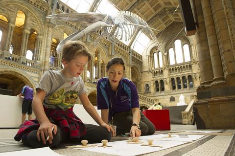 Workshop at the Natural History Museum