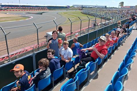 Teacher Ted at F1