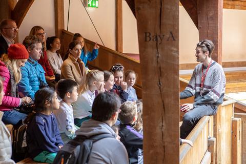 Shakespeare Globe Theatre tour