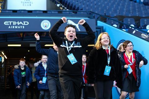 Manchester City Football Club education workshop