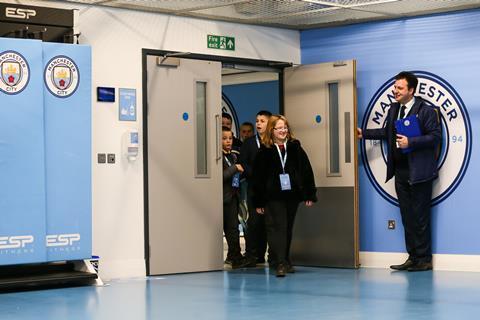 Manchester City Football Club education workshop