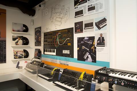 An exhibit at the Musical Museum in Brentford