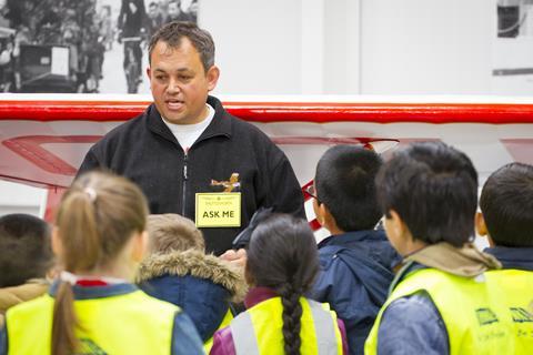 School visit to the Shuttleworth Collection