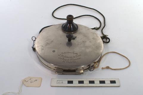 A Victorian concealed camera as part of an exhibition at The Story Museum