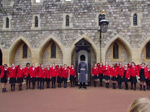 School trip to Windsor