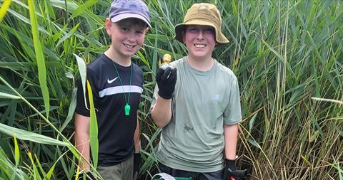 Pyrland School Estuary Clean Up