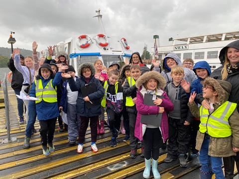 Ashurst Primary School at Windermere Lake Cruises