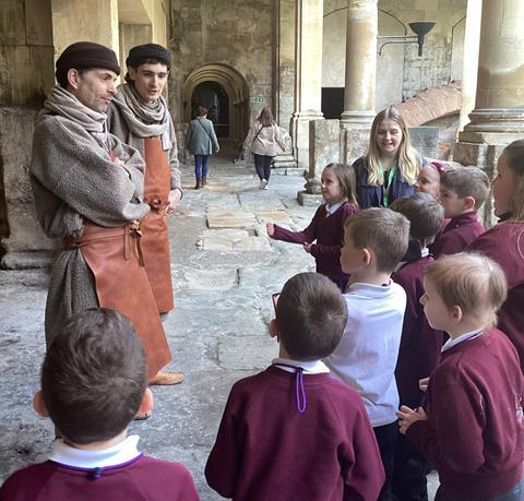 St Marys School at the Roman Baths