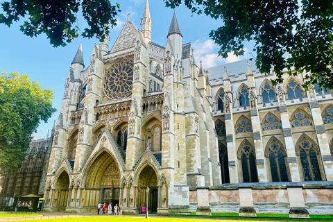 Exterior of Westminster Abbey