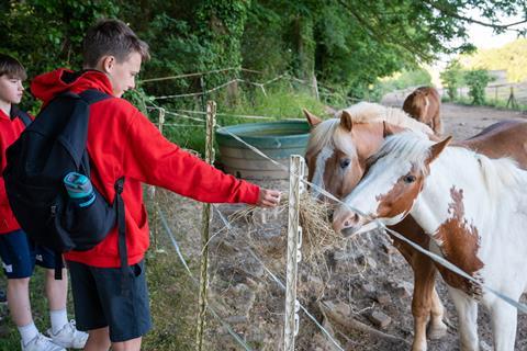 Royal Liberty School pupils in Normandy