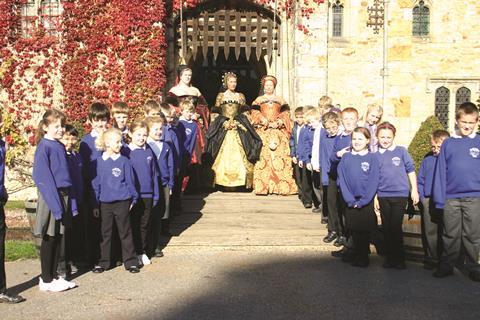 Tudor Time Travellers workshop at Hever Castle