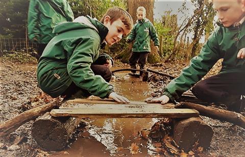 Outdoor education at Ashbridge School