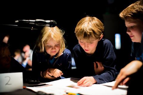 Pupils visiting We The Curious in Bristol