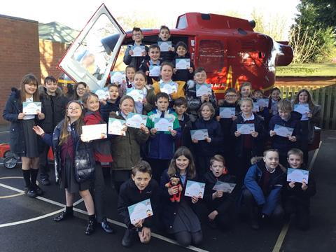 Midlands Air Ambulance Charity school trip