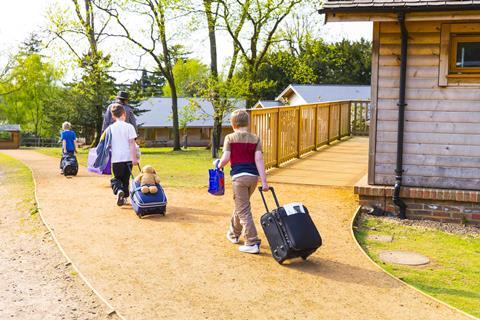 Log cabin residential at High Ashhurst 