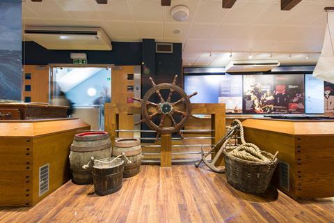 Inside Plymouth's The Mayflower Museum