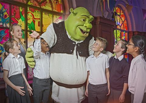 School trip to Shrek’s Adventure! London
