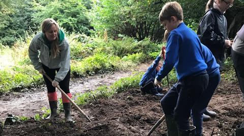 Leighton Hall's Wildlife Habitats programme