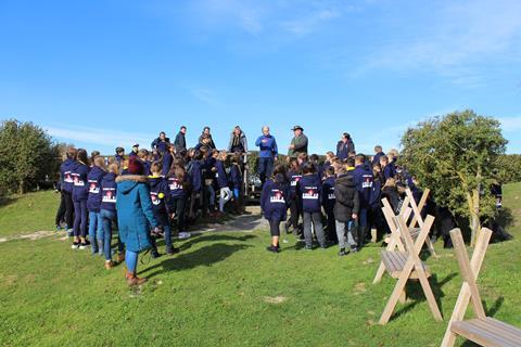 Brighton Hill pupils on a Belgium Rayburn Tour