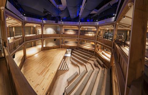 Interior of Shakespeare North Playhouse