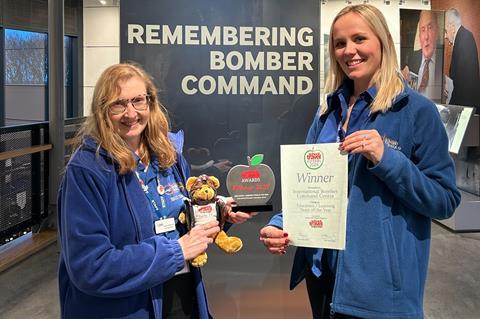 International Bomber Command Centre's learning team with their School Travel Award