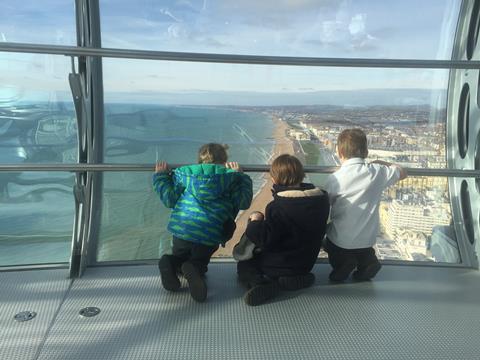 British Airways i360 school trip