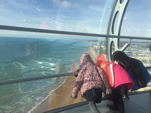 School trip to British Airways i360