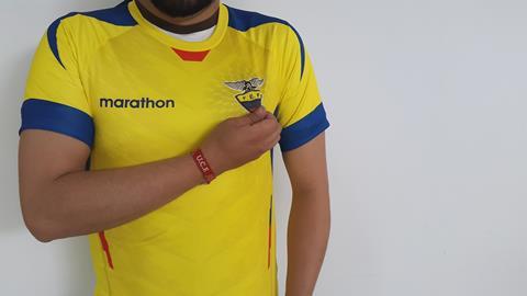 Ecuador football shirt