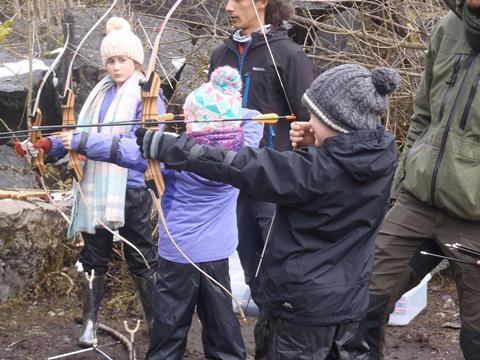 Archery session at Mount Cook