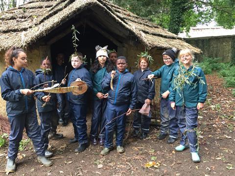 Students from Flora Gardens Primary School visiting Nethercott House