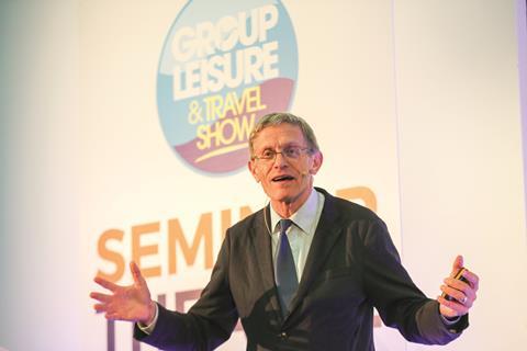 Simon Calder at the Group Leisure & Travel Show