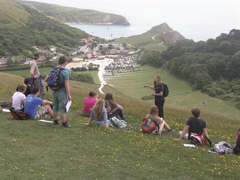 Lulworth Cove trip with NST